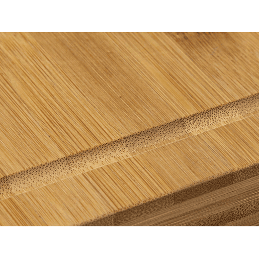 Tábua de corte em bambu com canal para sumo natural Tábua de corte em bambu com canal para sumo natural