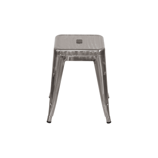 Banco Baixo Industrial Empilhável de Aço Thinia Home