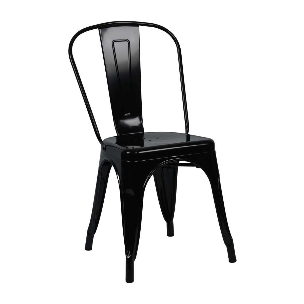 Silla Apilable Industrial de Acero Thinia Home