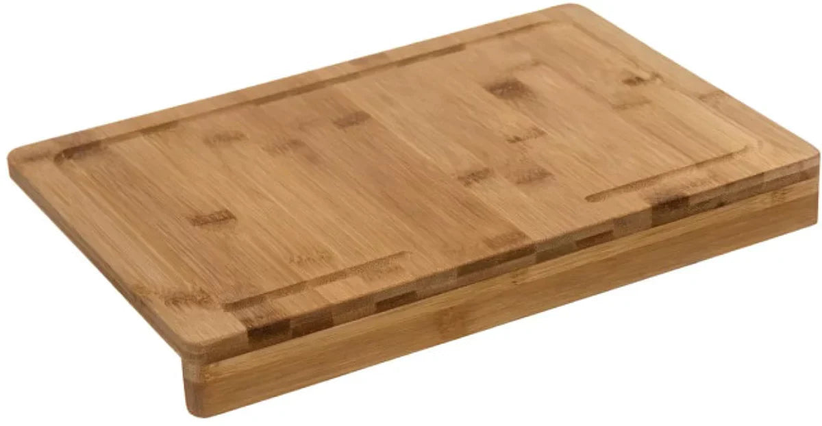 Tabla de cortar de bambú con borde