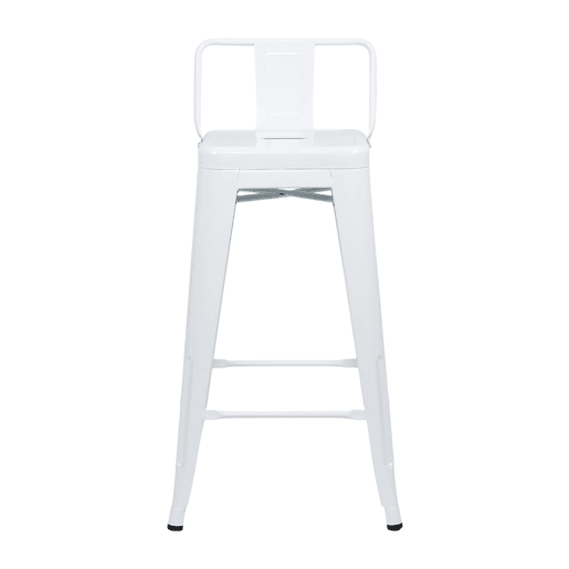 Pack 4 Bancos Altos Industriais de Aço Thinia Home