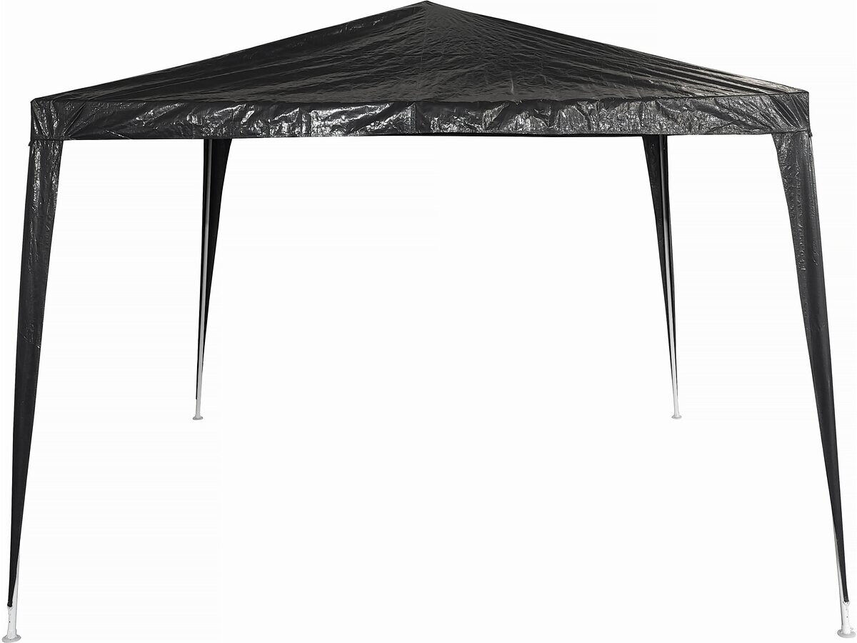 Cenador de jardín <> - 3 x 3 m - gris