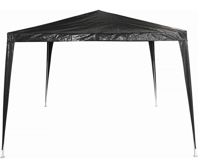 Cenador de jardín <> - 3 x 3 m - gris