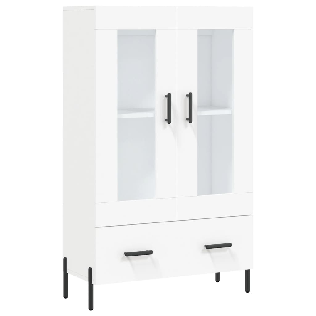 Aparador alto - Mueble de almacenamiento 69 Blanco