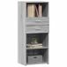 Aparador alto - Mueble de almacenamiento 50 Aparador alto - Mueble de almacenamiento 50 Marrón