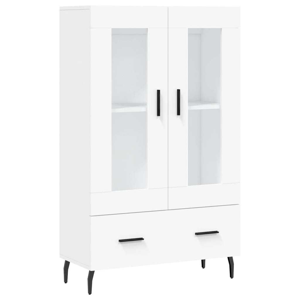 Aparador alto - Mueble de almacenamiento 69 Blanco