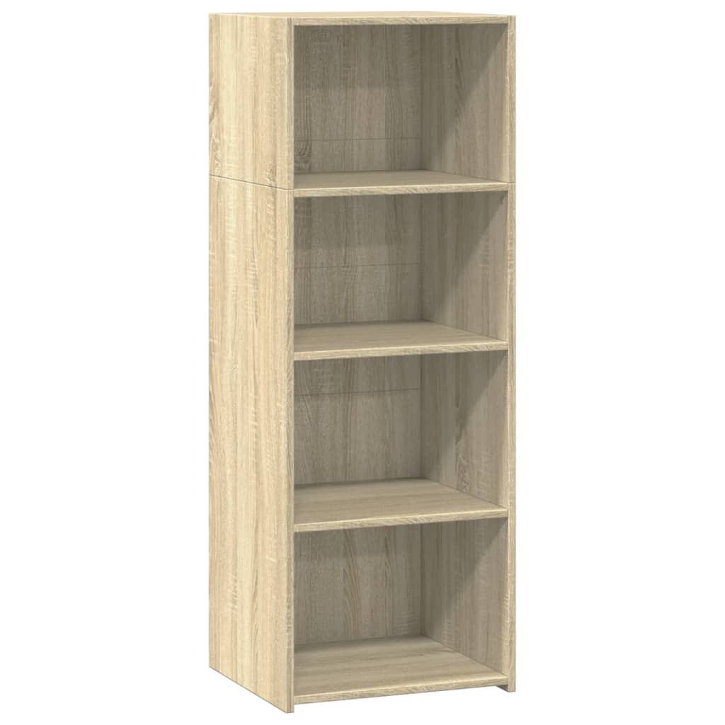 Aparador alto - Mueble de almacenamiento 45 Madera Clara