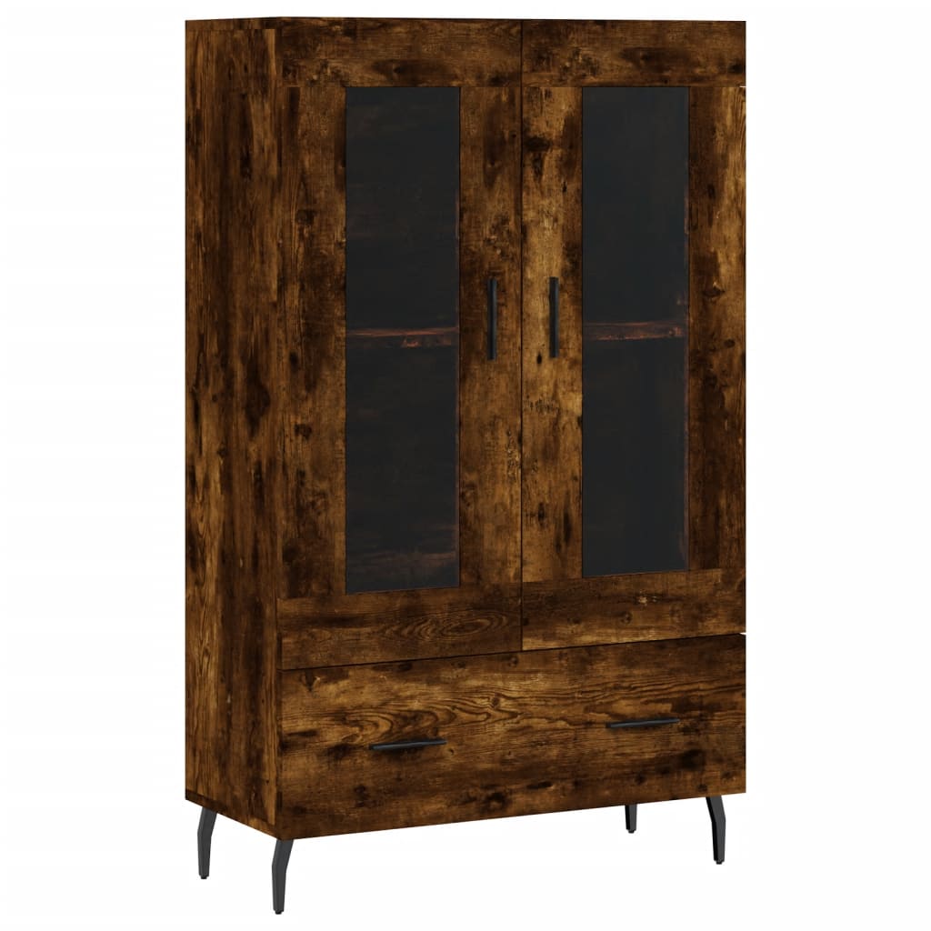 Aparador alto - Mueble de almacenamiento 69 Marrón