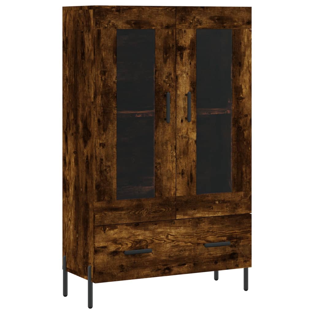 Aparador alto - Mueble de almacenamiento 69 Marrón