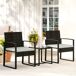 Conjunto de Jardín Acero, PE Outsunny Conjunto de Jardín Acero, PE Outsunny Crudo