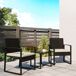 Conjunto de Jardín Acero, PE Outsunny Conjunto de Jardín Acero, PE Outsunny Crudo