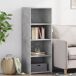 Aparador alto - Mueble de almacenamiento 45 Aparador alto - Mueble de almacenamiento 45 Gris
