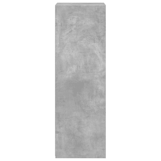 Armário alto - Bufete - Móvel de apoio 45x41x124 cm derivados de madeira cinza cimento pt1256