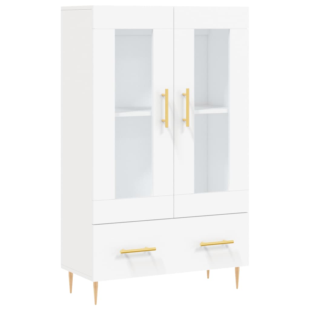Aparador alto - Mueble de almacenamiento 69 Blanco