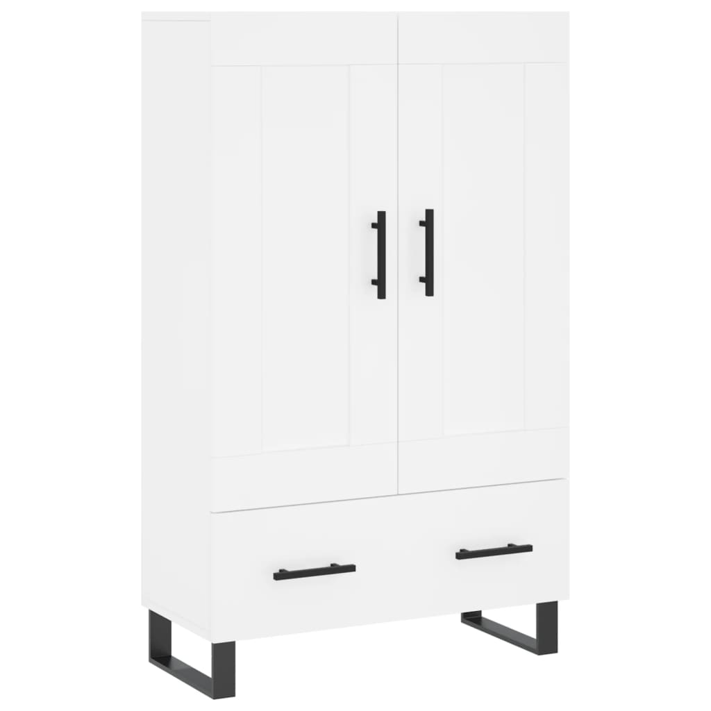 Aparador alto - Mueble de almacenamiento 69 Blanco