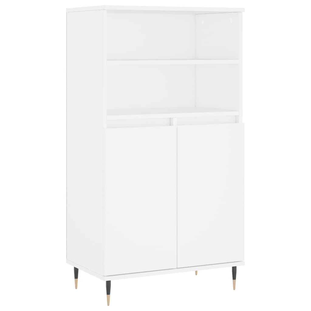 Aparador alto - Mueble de almacenamiento 60 Blanco