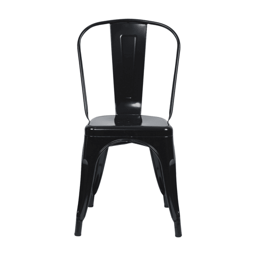 Pack 2 Cadeiras Empilháveis Industriais de Aço Thinia Home