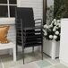 Conjunto de Jardín Metal, Textilene Outsunny Conjunto de Jardín Metal, Textilene Outsunny Gris Claro