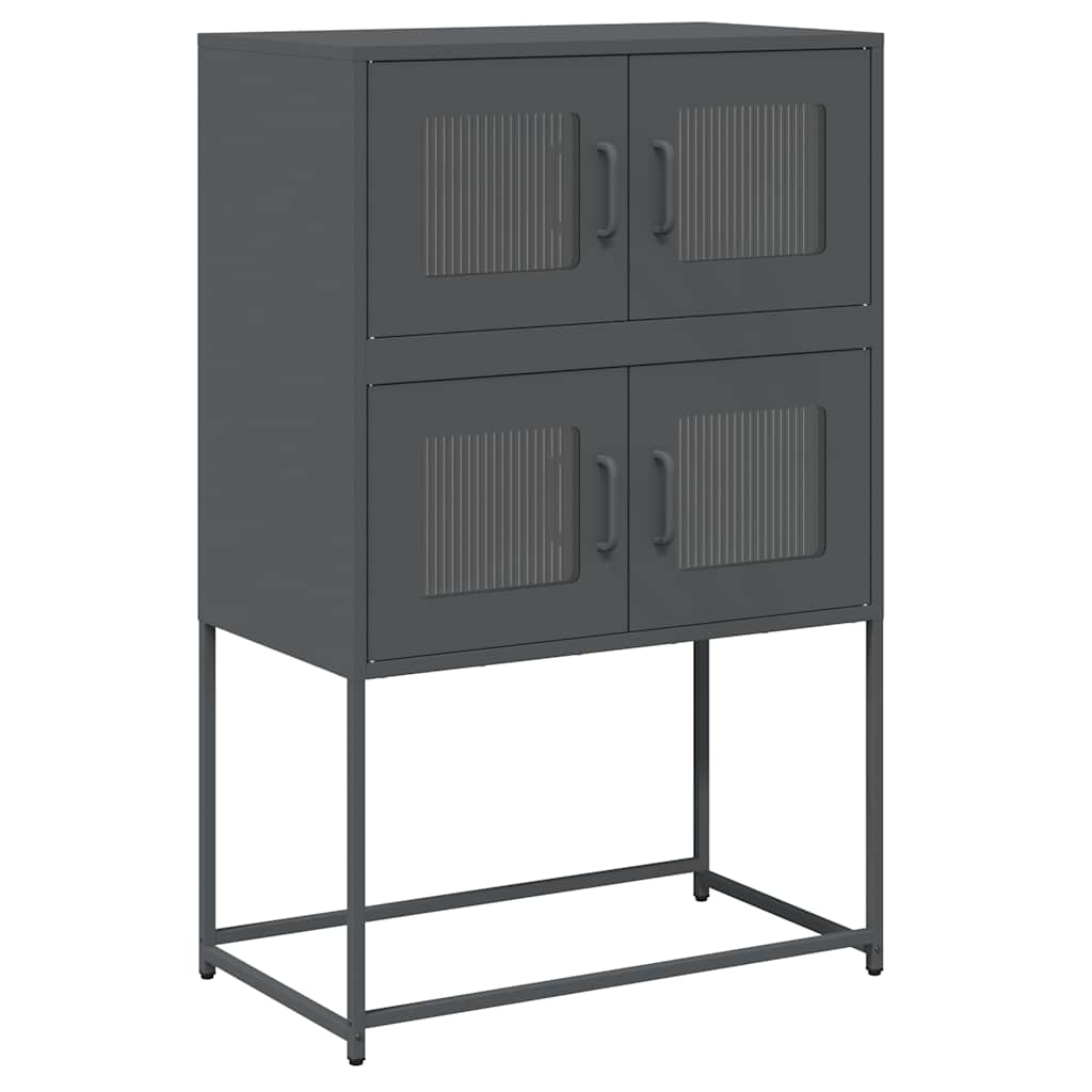 Aparador - Mueble de almacenamiento 68 Antracita