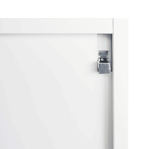 Armário de banheiro espelhado de parede com 6 prateleiras brilhante 70 x 80 x 16 cm branco 04_0005769