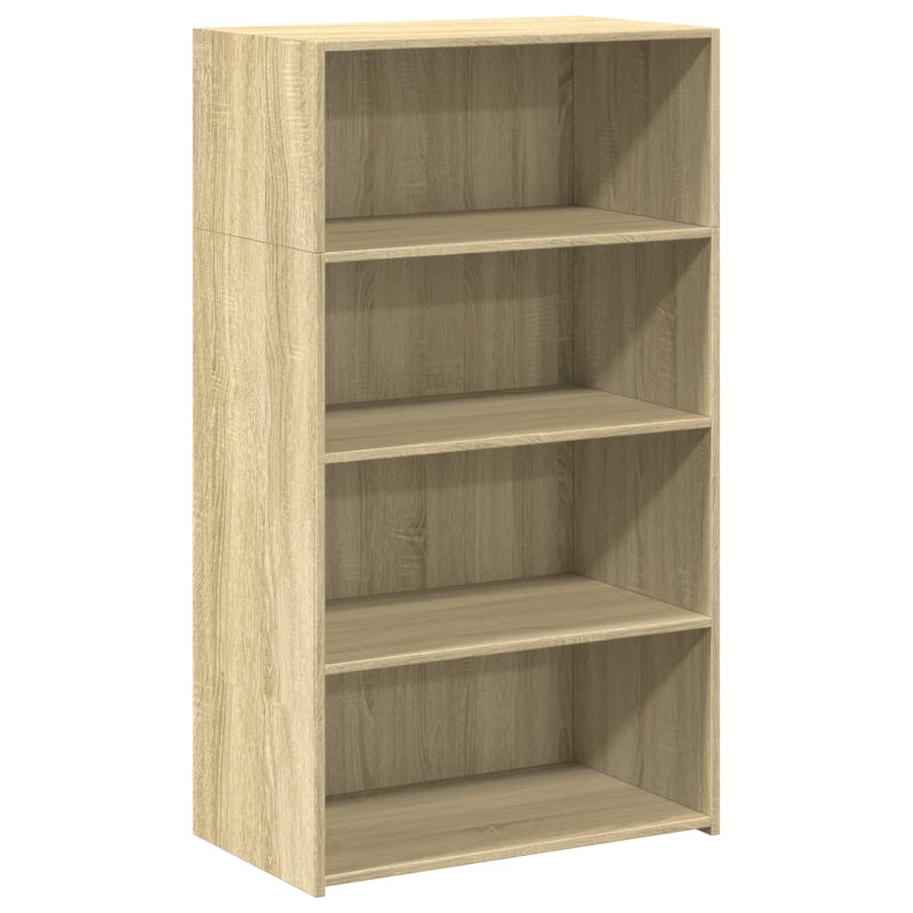 Aparador alto - Mueble de almacenamiento 70 Madera Clara