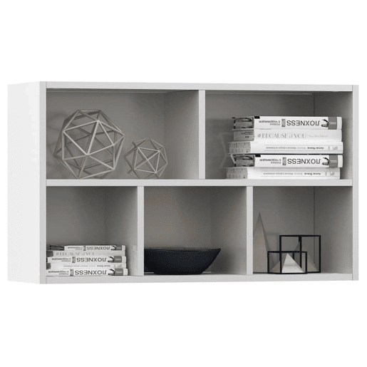 EstanteAparador - Bufete - Móvei de apoio 50x25x80 cm derivados de madeira branco pt5342