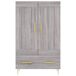 Aparador alto - Mueble de almacenamiento 69 Aparador alto - Mueble de almacenamiento 69 Gris