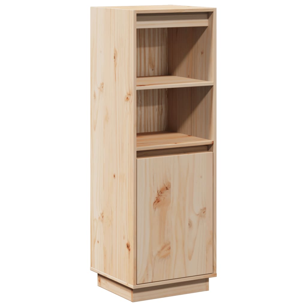 Aparador alto - Mueble de almacenamiento 37 Natural