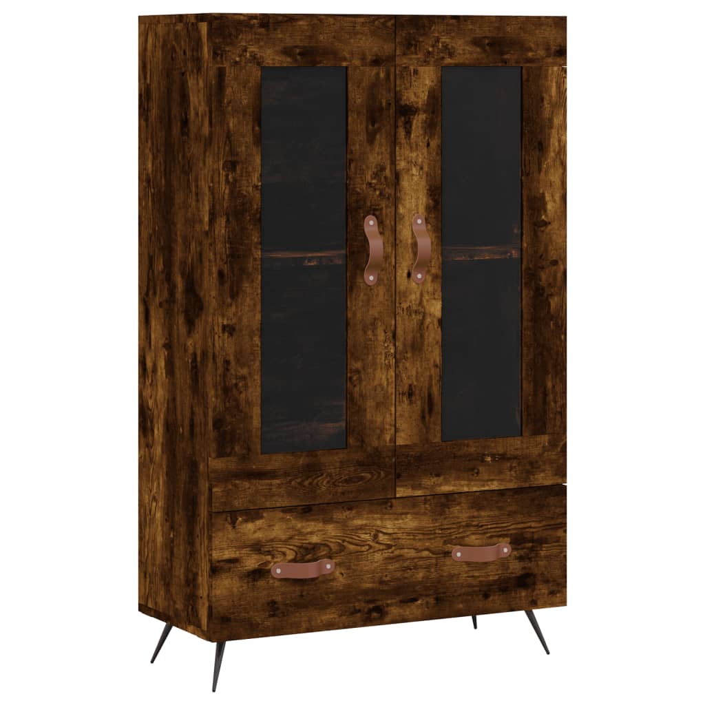 Aparador alto - Mueble de almacenamiento 69 Marrón