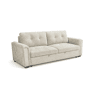 Sofá-cama Belux Bege 235cm, Bege