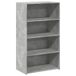 Aparador alto - Mueble de almacenamiento 70 Aparador alto - Mueble de almacenamiento 70 Gris
