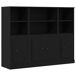 Aparador alto - Mueble de almacenamiento 3 pcs 132 Aparador alto - Mueble de almacenamiento 3 pcs 132 Blanco