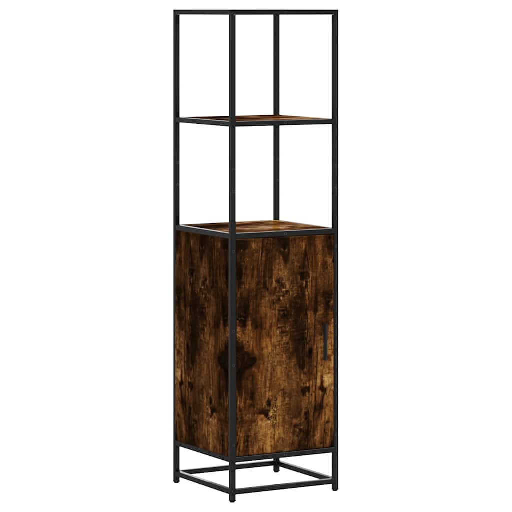 Aparador alto - Mueble de almacenamiento 35 Marrón