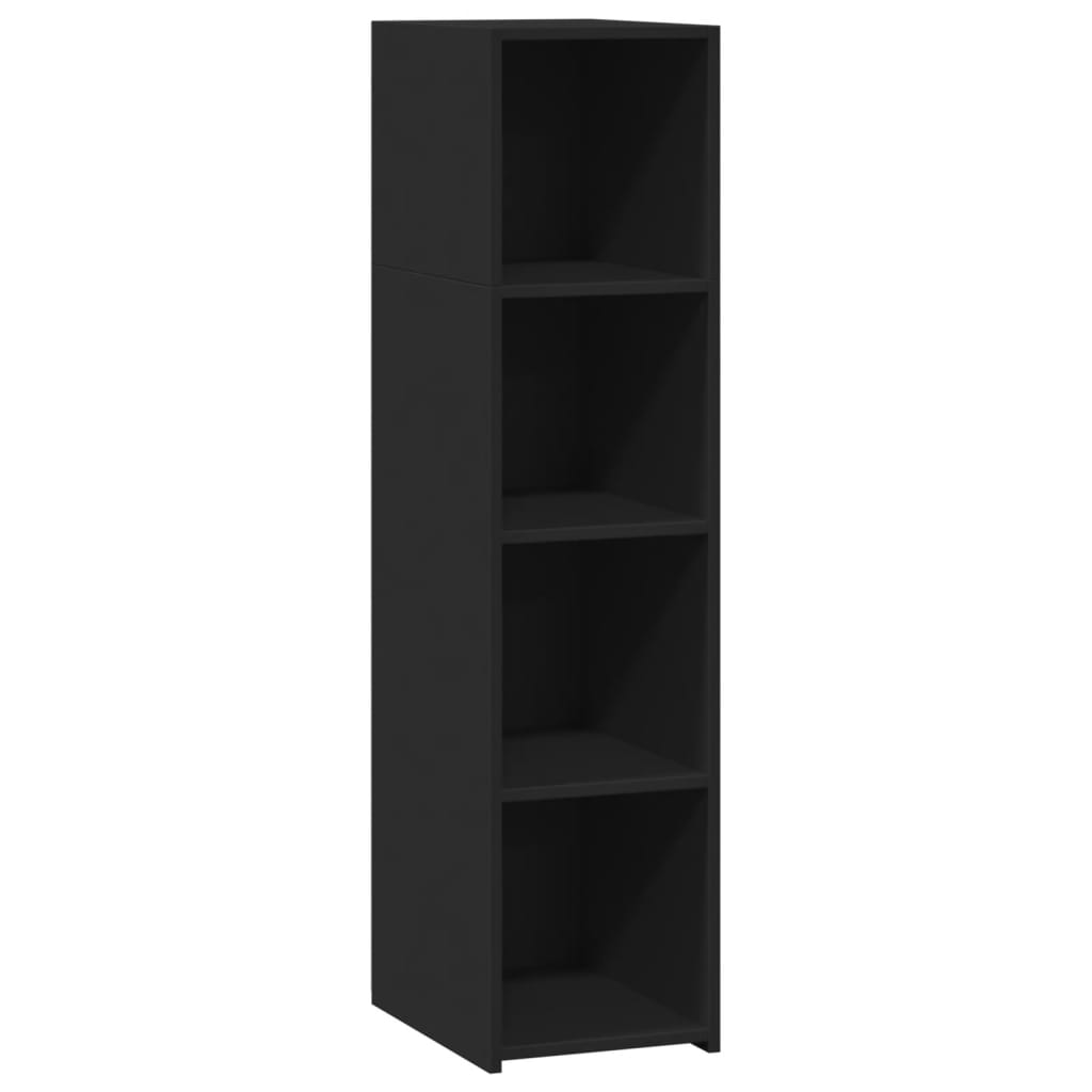 Aparador alto - Mueble de almacenamiento 30 Negro