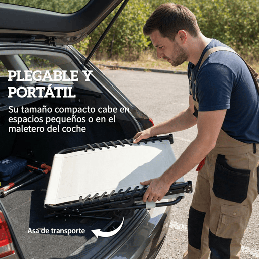Outsunny Conjunto de 2 Espreguiçadeiras Jardim Espreguiçadeiras Dobráveis com Apoio de Cabeça e Bolso Lateral Encosto Reclinável em 5 Posições e Assento em Malha Transpirável para Praia Piscina Creme