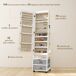 Armario Joyero MDF, Vidrio HOMCOM, hogar - decoración Armario Joyero MDF, Vidrio HOMCOM, hogar - decoración Blanco