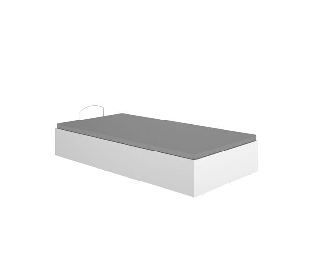 Canapé nest diseño abatible blanco 105x190 cm