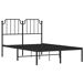 Estructura de cama Bear con cabecero metal 120x200 Estructura de cama Bear con cabecero metal 120x200 Negro