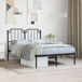 Estructura de cama Bear con cabecero metal 120x200 Estructura de cama Bear con cabecero metal 120x200 Negro