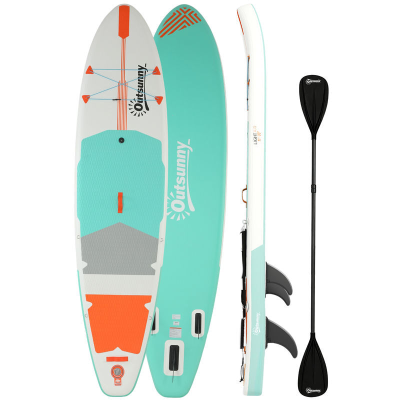 Paddle Surf Hinchable PVC 500D, EVA Outsunny