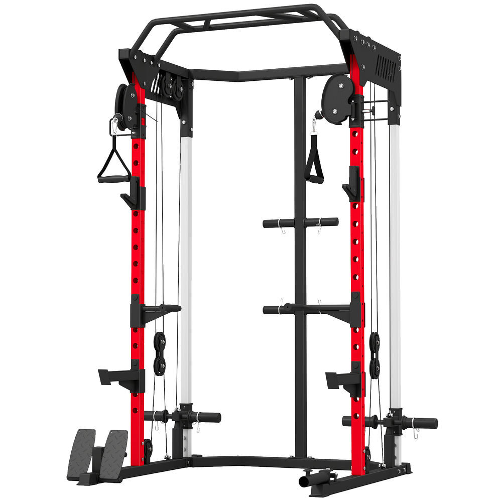 Jaula de Potencia Acero SPORTNOW, deportes y ocio - musculación