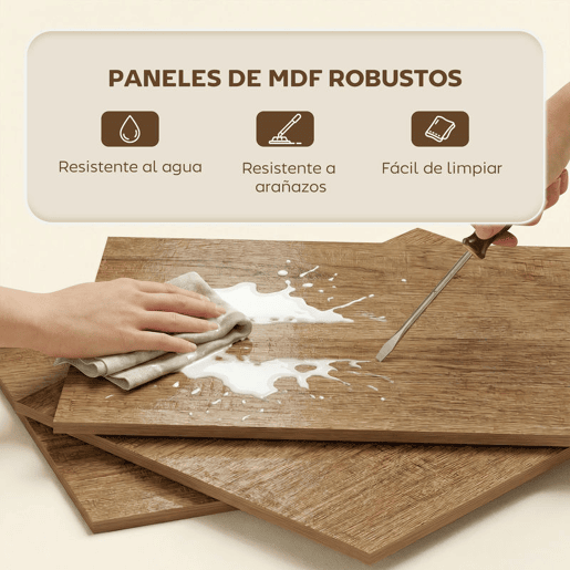HOMCOM Estante de 5 Níveis Estante de Livros Estreita Estante em Forma de S para Sala de Estar Quarto Escritório 80x24x200 cm Carvalho