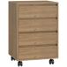 Cajonera de Oficina MDF HOMCOM, deportes y ocio - fitness Cajonera de Oficina MDF HOMCOM, deportes y ocio - fitness Marrón