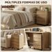 Cajonera de Oficina MDF HOMCOM, deportes y ocio - fitness Cajonera de Oficina MDF HOMCOM, deportes y ocio - fitness Marrón