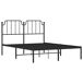 Estructura de cama Bear con cabecero metal 140x190 Estructura de cama Bear con cabecero metal 140x190 Negro