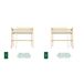 Cama alta de madera N04 80x190 Cama alta de madera N04 80x190 Pino