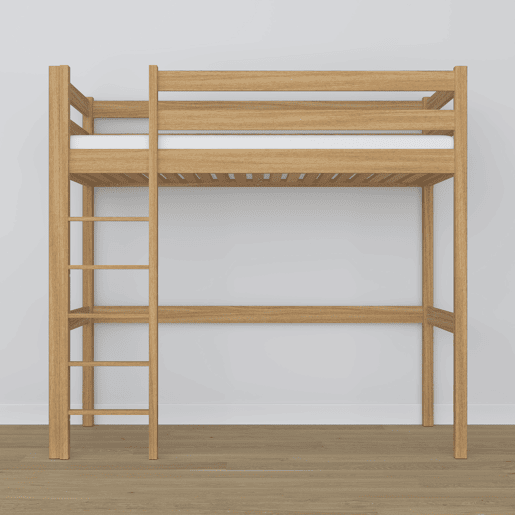 Cama mezzanine de carvalho N05 carvalho natural Cama mezzanine de carvalho N05 carvalho natural