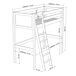 Cama alta de madera N04 120x190 Cama alta de madera N04 120x190 Pino