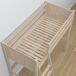 Cama alta de roble con escritorio N04 100x190 Cama alta de roble con escritorio N04 100x190 Roble