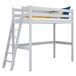 Cama alta de madera N02 80x190 Cama alta de madera N02 80x190 Blanco/ Gris
